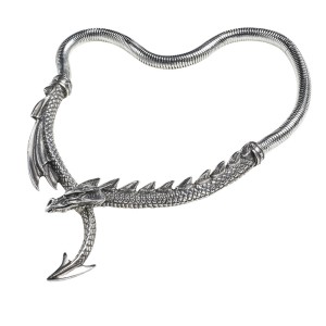 Dragons Lure Pewter Necklace