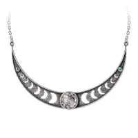 Priestess of Ishtar Moon Phase Necklace