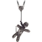 Voodoo Doll Pewter Pendant