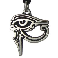 Udjat Eye of Ra Pewter Necklace