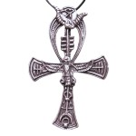 Priestly Ankh Egyptian Pewter Necklace