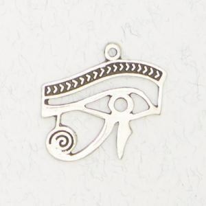 Eye of Horus Egyptian Pewter Necklace