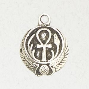 Egyptian Ankh Small Pewter Necklace