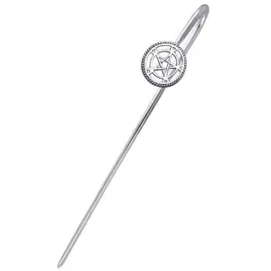 Pentacle Sterling Silver Bookmark