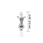 Danu Silver Leprechaun Charm