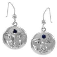 Blue Moon Sterling Earrings