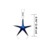 Starfish Silver Pendant