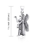 Assyrian God Nisroch Pendant