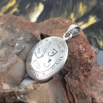 Archangel Cassiel Sigil Small Pendant