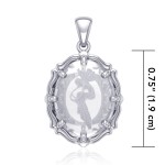 Fairy Natural Clear Quartz Pendant