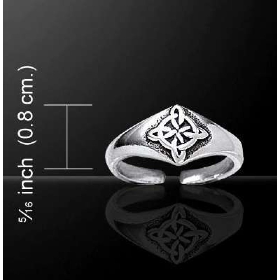 Real Sterling Silver Indian Toe Ring - Single – Karizma Jewels