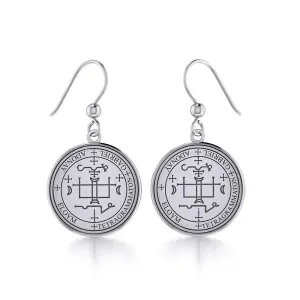 Archangel Gabriel Sigil Small Earrings