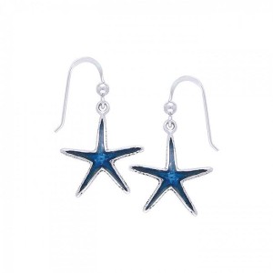 Starfish Silver Earrings