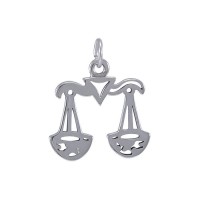 Libra Zodiac Symbol Charm