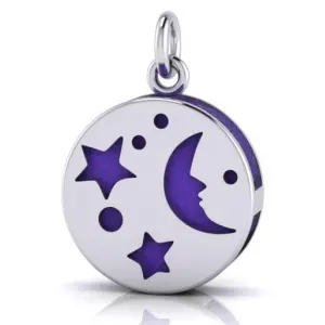 Silver Moon Aromatherapy Pendant