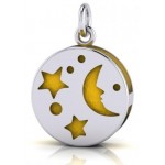 Silver Moon Aromatherapy Pendant