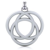 Avalon Triad Silver Unity Pendant