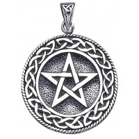 Pentagram Pentacle Pendant in Sterling