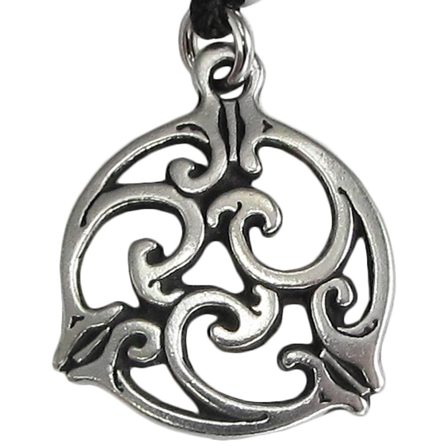 Celtic Knot Bear Necklace With Fine Pewter Pendant 