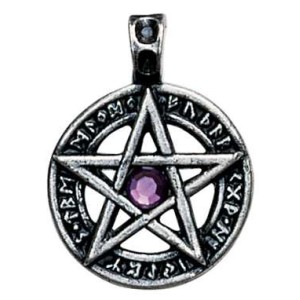 Runic Pewter Pentagram for Achievement